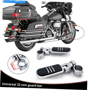 N[p[c 1 1/4 "߉\Streamliner HighwayGWK[htbgyÕn[[c[O 1 1/4" Adjustable Streamliner Highway Engine Guard Foot Pegs For Harley Touring