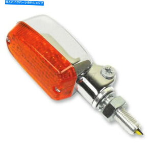 N[p[c KSN[VOtBgLED}[J[CgW /ߐF̃Y - 26-8300CM K & S Chrome Oblong Single Filament LED Marker Lights w/Amber Lens - 26-8300CM