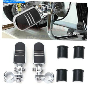 �N���[���p�[�c Harley Road Glide�̂��߂�1.25 32mm��Streamliner�������H�̑��̃y�O�̎c�� 1.25 32mm Streamliner Highway Foot Pegs Rest For Harley Road Glide in Chrome�y���s�A���i�z