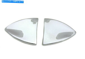 �N���[���p�[�c V-Twin�ɂ��n�[���[�_�r�b�h�\���p�N���[���~���[�u���b�N�I�t�v���[�g�Z�b�g Chrome Mirror Block Off Plate Set for Harley Davidson by V-Twin