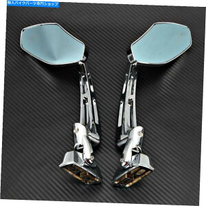 N[p[c Suzuki GSXR1000 GSXR1100 GSXR1100Ŵ߂̃N[[VOX|[coCN~[ Chrome Racing Sports Bike Mirrors Fit For Suzuki GSXR1000 GSXR1100 GSXR1100W US