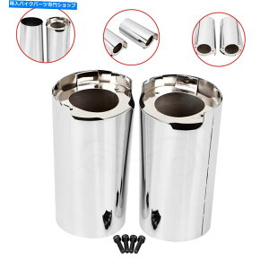 N[p[c Harley 14-Up Electra Street Tri Glide Flhtk̂߂̃NtH[Nu[cXC_[Jo[ Chrome Fork Boot Slider Covers For Harley 14-Up Electra Street Tri Glide FLHTK
