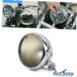 �N���[���p�[�c 7�I�[�g�o�C�̃w�b�h���C�g�n�E�W���O�V�F���̋����̃o�P�c - harley suftail-chroome 7 in Motorcycle Headlight Housing Shell Bulb Bucket For Harley Softail -Chrome�y���s�A���i�z