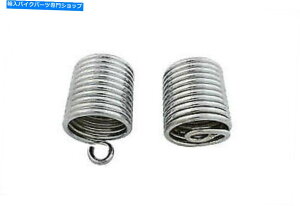 N[p[c Harley DavidsonɂN⏕V[gXvOZbgV-Twin Chrome Auxiliary Seat Spring Set for Harley Davidson by V-Twin