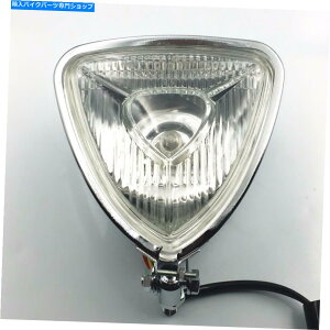 N[p[c Op`̃I[goC̃wbhCgI[goC̏m͂̃`bp[{bnXL CB VN KL Triangle Motorcycle Headlight Motorcycle Cruiser Chopper Bobber XL CB VN KL