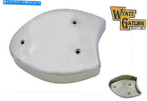 N[p[c Wyatt GaTling ScoopGAN[i[Jo[Nfor Harley Davidson by V-Twin Wyatt Gatling Scoop Air Cleaner Cover Chrome for Harley Davidson by V-Twin
