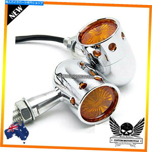 �N���[���p�[�c 4�{�N�����I�[�g�o�C�^�[���V�O�i���u�����N���C�g�n�[���[�E���g���c�A�[�O���C�h�N���V�b�N 4x Chrome Motorcycle Turn Signal Blinkers Light Harley Ultra Tour Glide Classic�y���s�A���i�z
