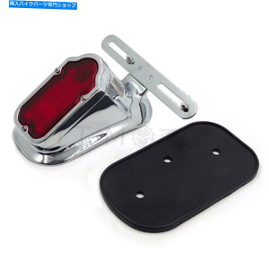 N[p[c Harley DavidsonoCÑI[goĈ߂̃NԂ̕΃u[Le[Cg Chrome Red Tombstone Brake Tail Light For Harley Davidson Bike Motorcycle