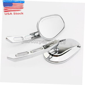 N[p[c n[[_rbh\Xg[gOCht[hc[Ô߂̃I[goCN~[ Motorcycle Chrome Auminum Mirrors for Harley Davidson Street Glide FLHX Touring