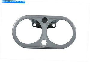 クロームパーツ クロムスピードメーターとタコメータハウジングはハーレー - ダビッドソンにフィットします Chrome Speedometer and Tachometer Housing fits Harley-Davidson