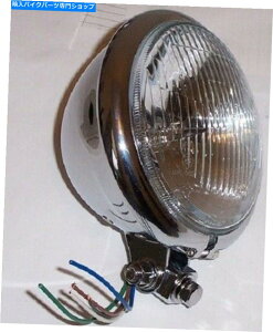 N[p[c xCcX^C̃wbhCg5-1 / 2 "N[{g}EgnQd/jOCg Bates Style Headlight 5-1/2 " Chrome bottom mount halogen bulb/running light
