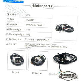 クロームパーツ ハーレッジダイナVロッド用ハンドルバースイッチエアライドスイッチコントローラマウントキット 1'' Handlebar Switch Air Ride Switch Controller Mount Kit For Harley Dyna V-Rod
