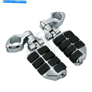 �N���[���p�[�c 32mm�������H�G���W���K�[�h�t�b�g�y�O�N�����v�j���̎��t���X�^�C���L�b�g�n�[���[�̂��߂Ƀt�B�b�g 32mm Highway Engine Guard Footpeg Clamps Male Mounting Style Kits Fit For Harley