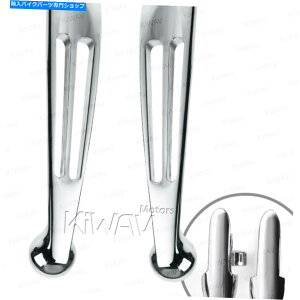 �N���[���p�[�c '11 -'13�n�[���[���[�h�O���C�h�E���g���t���g����Kiwav Chrome�n���h�R���g���[�����o�[2�X���b�g KiWAV chrome hand control lever 2-slot for '11-'13 Harley Road Glide Ultra FLTRU