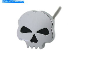 �N���[���p�[�c �J�X�^���N���[���X�J���I�C���^���N�f�B�b�v�X�e�B�b�N�N���[���n�[���[�c�C���J���c�[�����O07-17 Custom Chrome Skull Oil Tank Dipstick Chrome Harley Twin Cam Touring 07-17