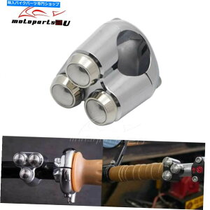 N[p[c n[[JtF̃[T[̂߂̖hA~jE1 '' 25mmnho[Rg[XCb` Aluminum 1'' 25mm Handlebar Hand Control Switch Waterproof For Harley Cafe Racer