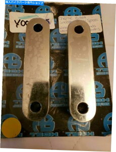 N[p[c Jessie James 4n[[ɂN[rbg炩1C`tgtF_[Xy[T[ Chrome Billet Smooth 1 Inch Front Fender Spacers by Jessie James 4 Harley