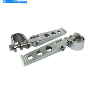 N[p[c JX^^CvɃjo[TtbgyONv] Bike It Universal Footpegs Clamp On Custom Type