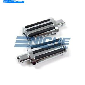 N[p[c z_VhEVLX 600 VT600CL 1989AN[}[NvJX^tbgyO Honda Shadow VLX 600 VT600CL 1989 Rear Chrome Mark V Custom Foot Pegs Rests