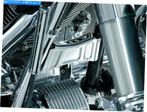 �N���[���p�[�c �N���A�L���N���[���_�E���g�D�[�u�N���X�u���[�X�J�o�[98-16�n�[���[�_�r�b�h�\��FLHTC FLHT 7774 Kuryakyn Chrome Downtube Crossbrace Cover 98-16 Harley Davidson FLHTC FLHT 7774