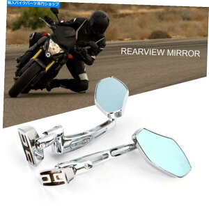 N[p[c CBR 600 1000 R1 R6 GSX-R HAYABUSÂ߂̃NI[goC[VOTC[~[ Chrome Motorcycle Racing Rearview Mirrors For CBR 600 1000 R1 R6 GSX-R Hayabusa