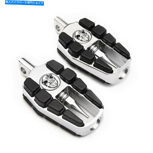 �N���[���p�[�c ���߉\�ȃt�b�g�y�O�N�����̃n�[���[�_�r�b�h�\��XL1200C 1200�J�X�^��1996-2010 Adjustable Foot Pegs Chrome For Harley Davidson XL1200C 1200 Custom 1996-2010�y���s�A���i�z