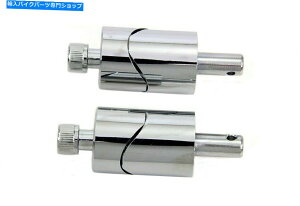N[p[c Harley DavidsonɂN\ȏt̎xV-Twin Chrome Solo Seat Spring Stanchions for Harley Davidson by V-Twin