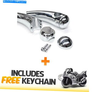 N[p[c JX^NI[goC4.5 "rbgnho[CU[1"o[+X|[coCNL[`F[ Custom Chrome Motorcycle 4.5" Billet Handlebar Risers 1" bar+Sportbike Keychain
