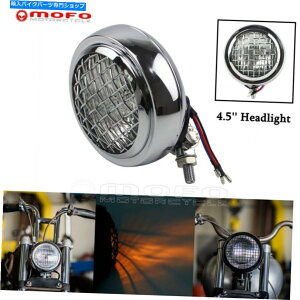 N[p[c n[[_CiX|[cX^[`bp[pI[goC4.5 ''wbhCgN[wbhv Motorcycle 4.5'' Headlight Chrome Head Lamp For Harley Dyna Sportster Chopper