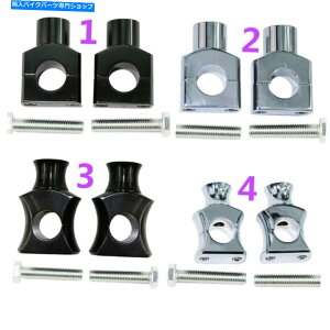 N[p[c n[[_rbh\m͗pI[goCN[1 '' / 25mm}Egnho[2 "CU[ Motorcycle Chrome 1''/25mm Mount Handlebar 2" Riser For Harley Davidson Cruiser