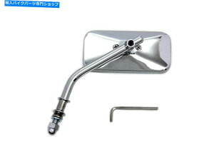 N[p[c Chrome Rectangle~[̓n[[ - _rbh\ɃtBbg܂ Chrome Rectangle Mirror fits Harley-Davidson