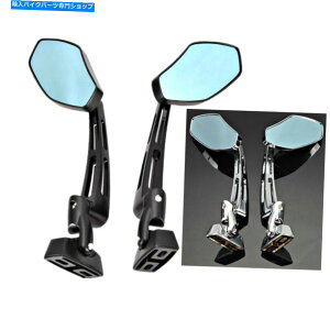 N[p[c yAI[goCAr[~[X[Nu[̂߂̃z_}n Pair Motorcycle Rearview Mirrors Smoke Blue For Honda Yamaha Kawasaki Suzuki