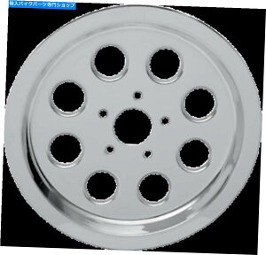 �N���[���p�[�c �㕔�N�����v�[���[�J�o�[70����84-00�n�[���[�_�C�i�\�t�gFLHR FLTCU Drag Rear Chrome Pulley Cover 70 tooth for 84-00 Harley DYNA Softail FLHR FLTCU�y���s�A���i�z