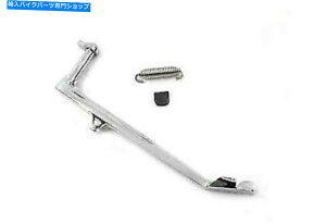 �N���[���p�[�c Harley Davidson�ɂ�郍�b�N�^�u�t��Chrome�L�b�N�X�^���h���b�O Chrome Kickstand Leg with Lock Tab for Harley Davidson by V-Twin�y���s�A���i�z