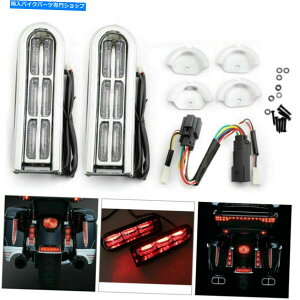 N[p[c LEDCT[g͗Vт̂߂̃ThobOtB[T|[gCgVт܂ LED Inserts Saddlebag Filler Support Lights For Touring Electra Road Glide CUE