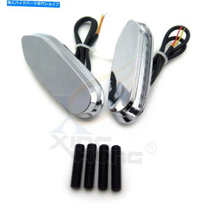 N[p[c Suzuki 05-08 GSXR1000 06-12 GŜ߂̃x[Xv[gNItLEDVOi~[ubN LED Signal Mirror Block Off Base Plate Chrome For Suzuki 05-08 GSXR1000 06-12 GS
