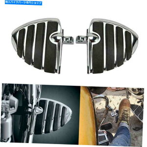 N[p[c Harley Davidson DynajyO}Eĝ߂̃NI[goC̗̑̃yOx Chrome Motorcycle Wing Foot Pegs Rests For Harley Davidson Dyna Male Peg Mount