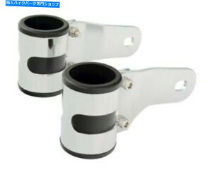 N[p[c ]ITN[XeXwbhCguPbg38-40mm BIKE IT CHROME STEALTH HEADLIGHT BRACKET 38-40MM