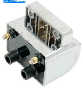 �N���[���p�[�c DS�f���A���t�@�C�A�[�C�O�j�b�V�����R�C��3�I�[���N���� DS Dual-Fire Ignition Coil 3 Ohm Chrome for Electronic Ignition�y���s�A���i�z