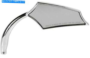 �N���[���p�[�c Russ Wernimont�f�U�C��5�A�[�N�X�^�C���~���[�E/�N����RWD-50103 Russ Wernimont Designs 5-Arc Style Mirror Right/Chrome RWD-50103�y���s�A���i�z