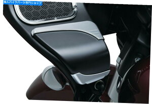 N[p[c n[[[hOCh15-20̃NALN[gCO[u{bNXANZg Kuryakyn Chrome Tri-Line Glove Box Accents for Harley Road Glide 15-20