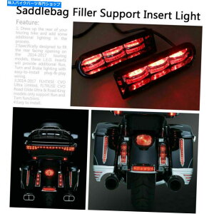 N[p[c LEDCT[g}̔GNg[hOChU9c[O邽߂̃ThobOtB[T|[gCg LED Inserts Saddlebag Filler Support Lights For Touring Electra Road Glide U9