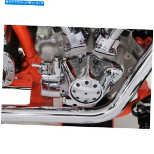 �N���[���p�[�c V-Twin�����N���[���J���J�o�[ - 42-0118 V-Twin Manufacturing Chrome Cam Cover - 42-0118