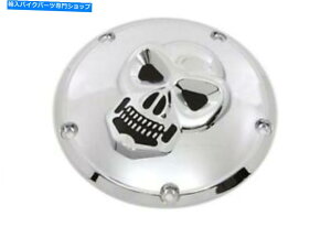N[p[c Harley Twin Cam Dyna Suftail Touring 00-17pN[ubNXJ_[r[Jo[ Chrome Black Skull Derby Cover for Harley Twin Cam Dyna Softail Touring 00-17
