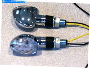 N[p[c KSZp25-8937 LEDEg~j}[J[CgAȉ~`ANAV[g K&S Technologies 25-8937 Led Ultra Mini-Marker Lights, Oval, Chrome, Short