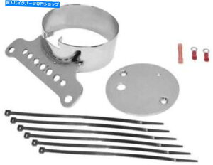 N[p[c oCJ[̑IVOQ[WXs[h[^[/^R[^}EgN169387 Biker's Choice Single Gauge Speedometer/Tachometer Mount Chrome #169387