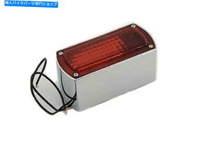 N[p[c Chrome Die Cast BoxX^Ce[vtBbgn[[_rbh\ Chrome Die Cast Box Style Tail Lamp fits Harley-Davidson