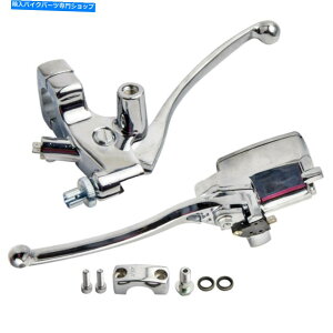 �N���[���p�[�c �z���_�V���h�[�T�[�o�[1100�̂��߂�25mm�u���[�L�N���b�`���o�[�}�X�^�[�V�����_�[�����r 25mm Brake Clutch Levers Master Cylinder Reservoir For Honda Shadow Sabre 1100�y���s�A���i�z