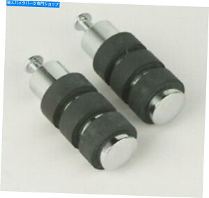 �N���[���p�[�c Stampede TOE PEG�A�V�t�g�ƃu���[�L��3�o���h�A�N���[�� - 02-107 Stampede Toe Pegs, Shift And Brake Side 3 Band, Chrome - 02-107