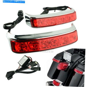 N[p[c Harley Electra Street Glide Flhtk 2014-2020̂߂LEDThobOu[LCg LED Saddlebag Run Brake Light For Harley Electra Street Glide FLHTK 2014-2020